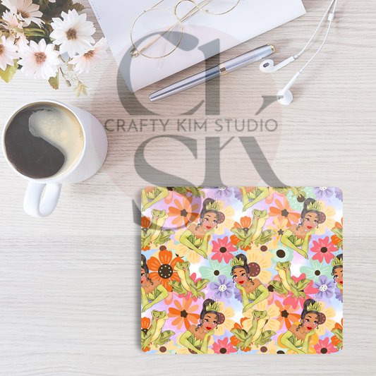 Princess Flowers Mousepad