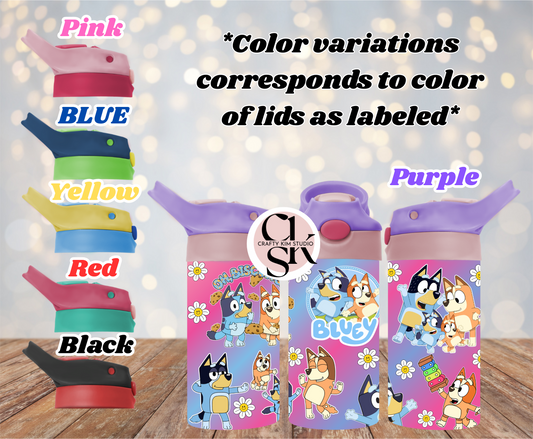 Blue Dog 12oz Toddler Sippy Tumbler