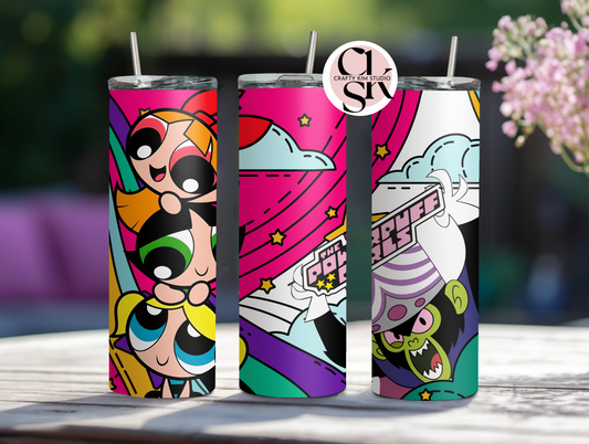 Super Girls 20 oz Tumbler