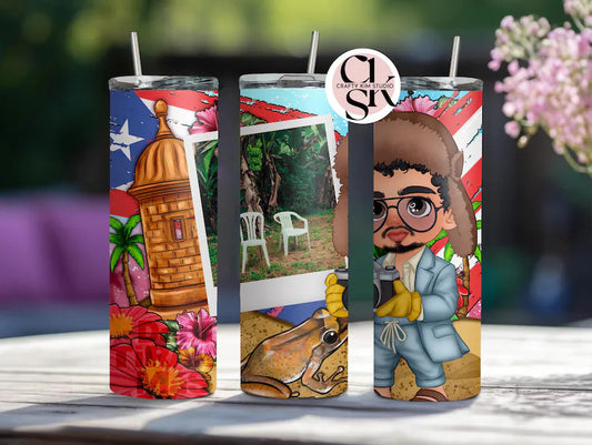 Bad Bunny 20 oz Tumbler, PR